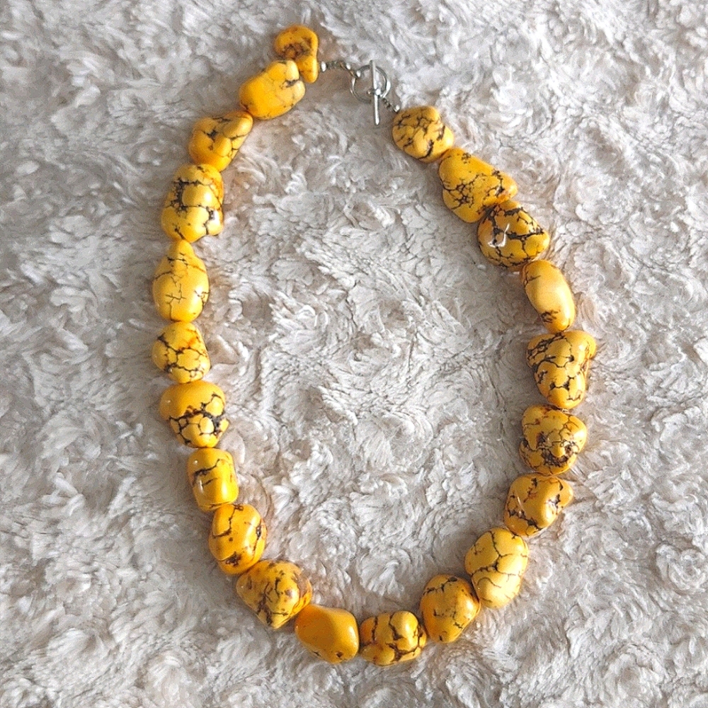 Western Chunky Stone Necklace